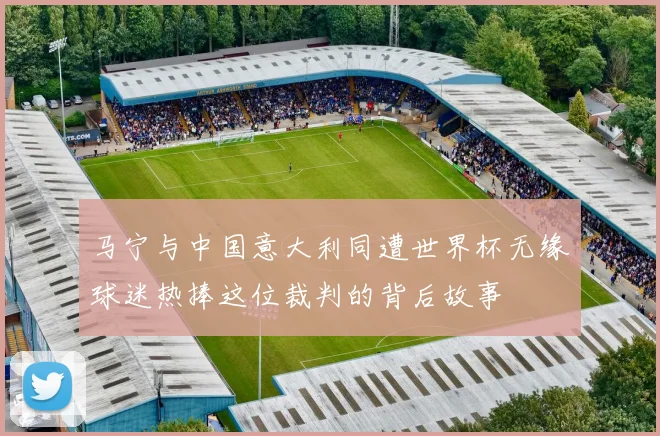 马宁与中国意大利同遭世界杯无缘球迷热捧这位裁判的背后故事
