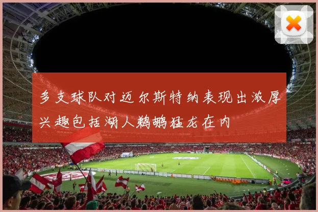 多支球队对迈尔斯特纳表现出浓厚兴趣包括湖人鹈鹕猛龙在内